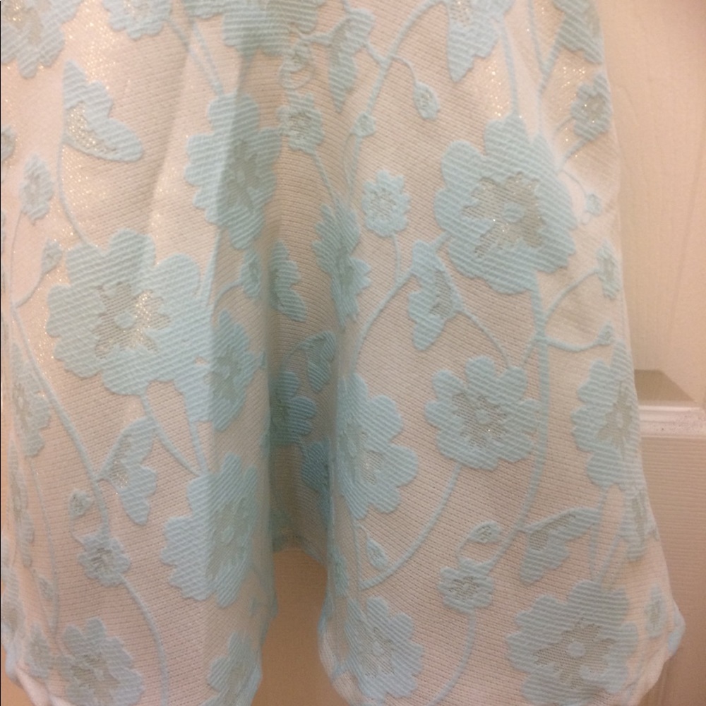 Girls blue dress  party rhinestone waist size 8 - Picture 9 of 14